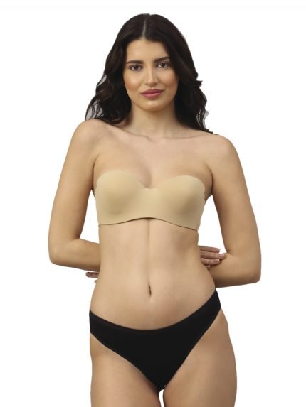 Buy PrettyCat Strapless Backless Bra Panty Lingerie Set Black Online
